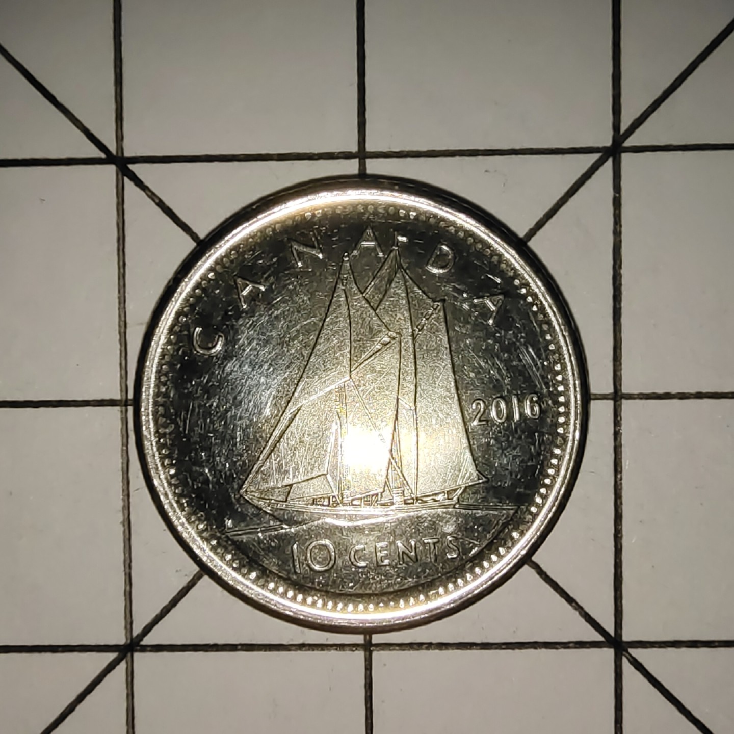 收藏之家世界硬币新年新场（捡漏，无押金，无佣金，全场满20包邮，偏远地区除外） 加拿大10分2016年