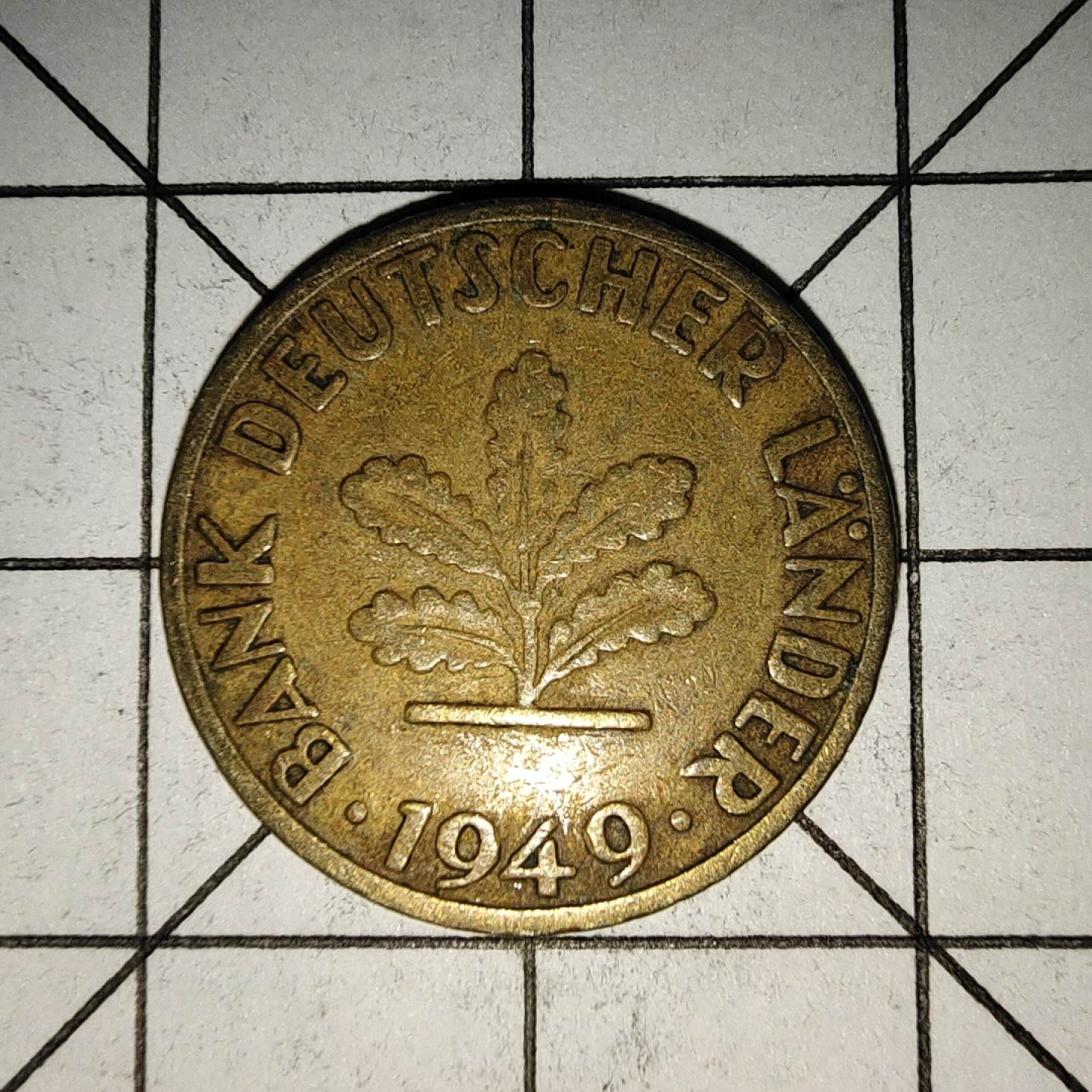 收藏之家世界硬币新年新场（捡漏，无押金，无佣金，全场满20包邮，偏远地区除外） 德国5芬尼1949年