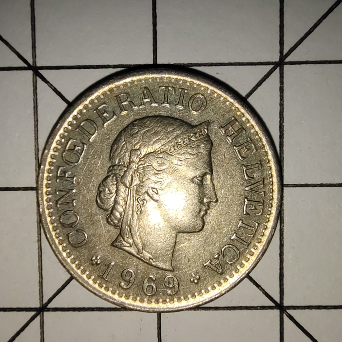 收藏之家世界硬币新年新场（捡漏，无押金，无佣金，全场满20包邮，偏远地区除外） 瑞士10分1969年