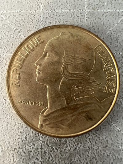 泡泡堂第210期  世界硬币邮票（无押金，无佣金，捡漏，全场20包邮，偏远地区除外） - 法国20法