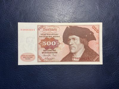 收藏联盟Quantum Auction 第230期拍卖 已更新 - 德国1977年500马克 品相如图 经典大副