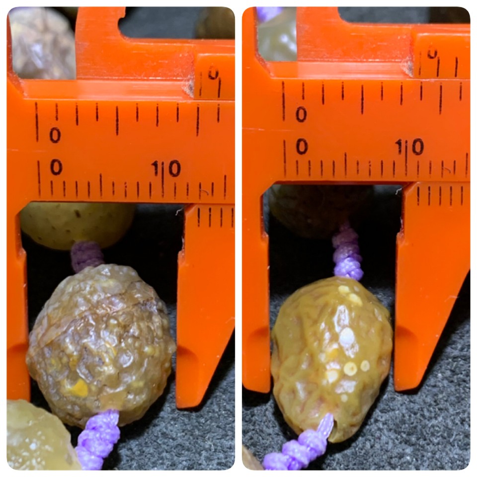 精美阿拉善大颗粒筋脉石项链一条