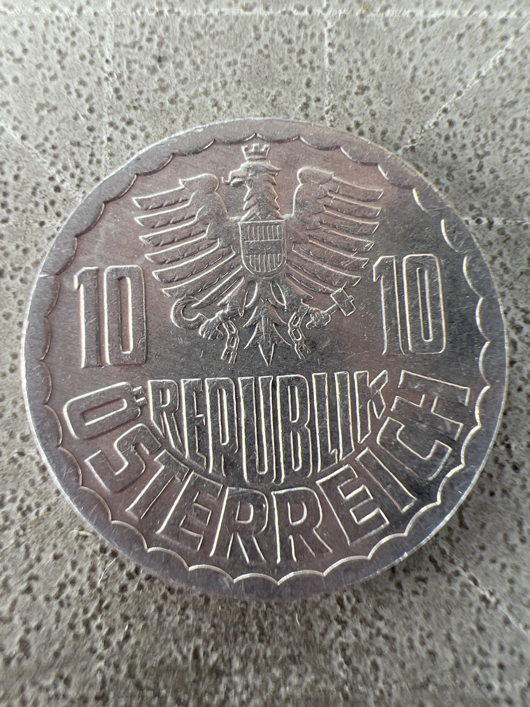 泡泡堂第282期  世界硬币 （无押金，捡漏，全场20包邮，偏远地区除外，接收代拍业务） 奥地利10格罗申