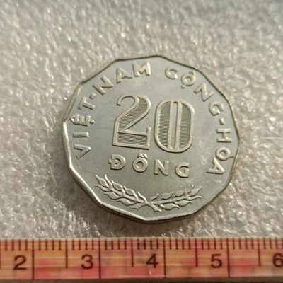 【淘币小摊】第六十七拍  散币纪念币场  满百包邮 - 越南1968年20盾fao纪念币