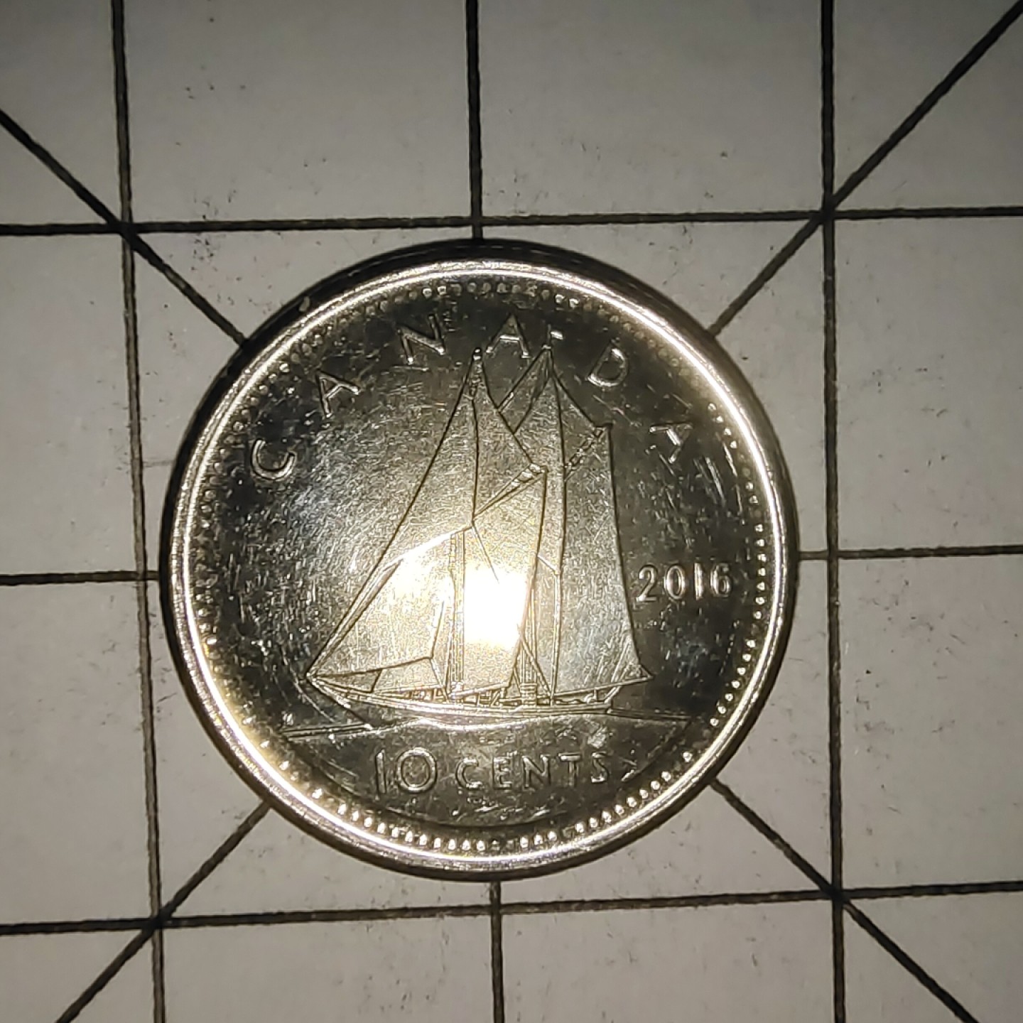 收藏之家世界硬币新年场(捡漏，无押金，无佣金，全场满20包邮，偏远地区除外) 加拿大10分2016年