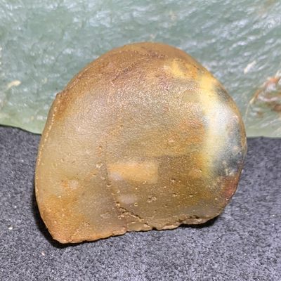 放福利！精美天然阿拉善玛瑙原石一颗， - 放福利！精美天然阿拉善玛瑙原石一颗，