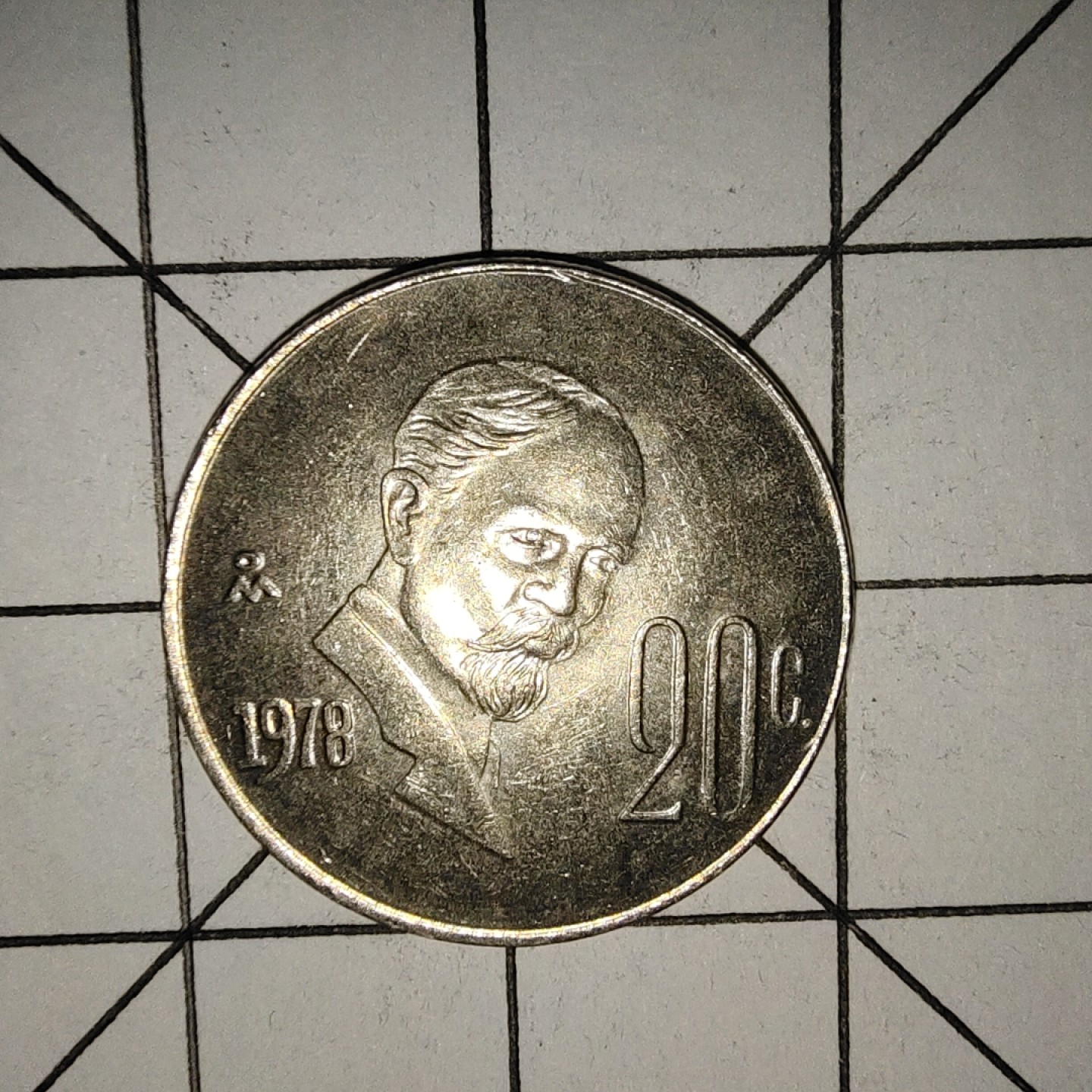 收藏之家世界硬币新年场(捡漏，无押金，无佣金，全场满20包邮，偏远地区除外) 墨西哥20C1978年