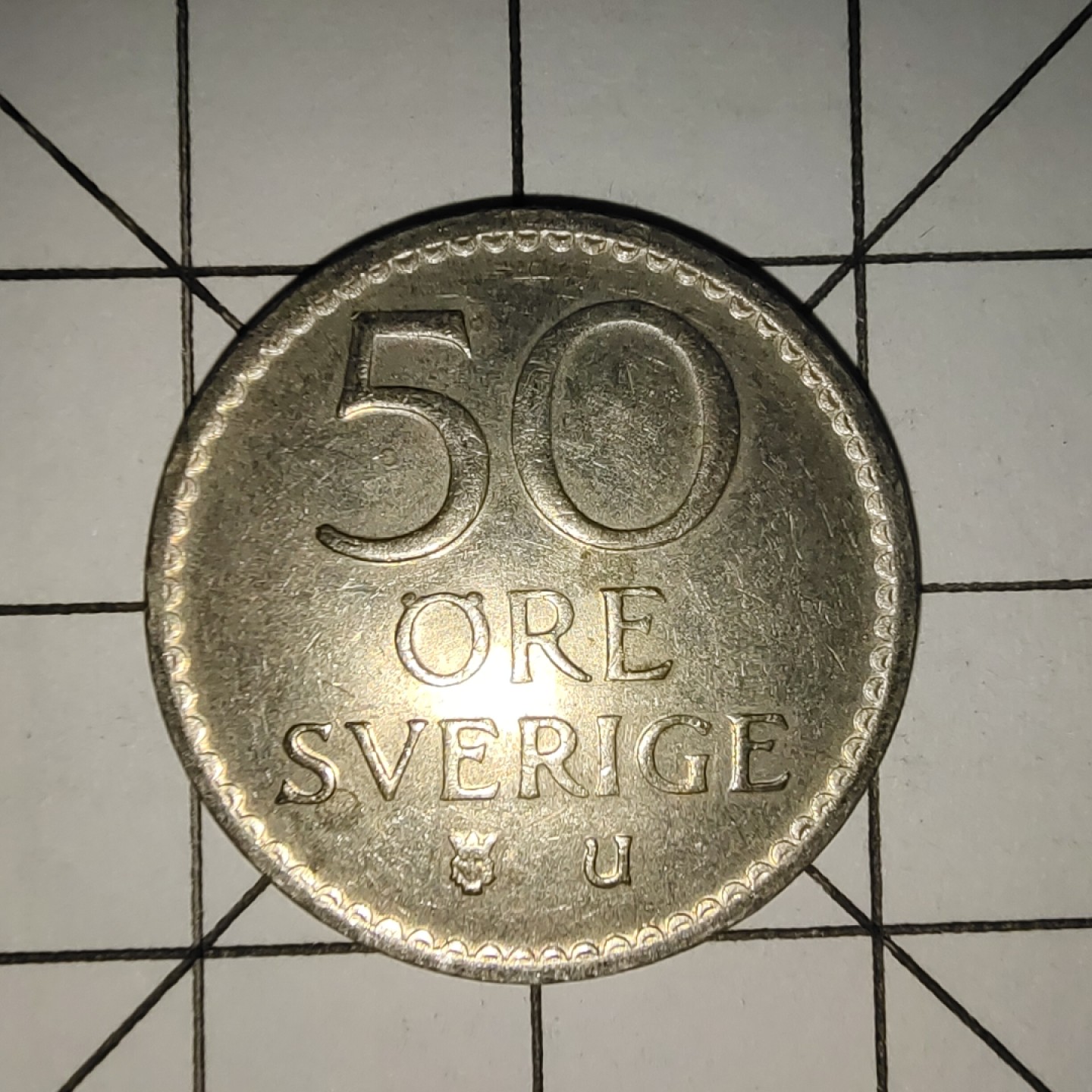 收藏之家世界硬币新年场(捡漏，无押金，无佣金，全场满20包邮，偏远地区除外) 瑞典50欧尔1972年