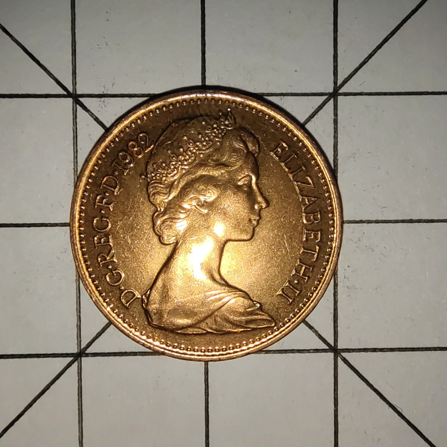 收藏之家世界硬币新年场(捡漏，无押金，无佣金，全场满20包邮，偏远地区除外) 英国1便士1982年