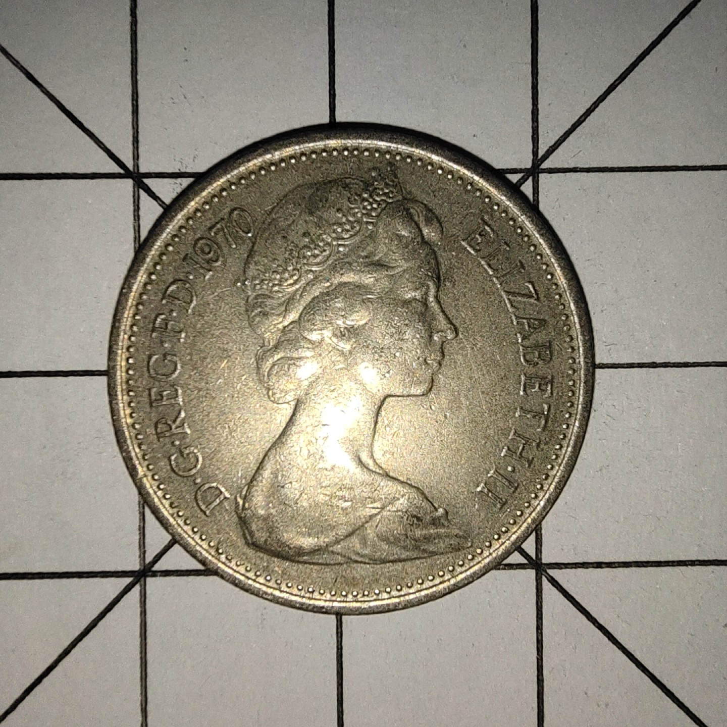 收藏之家世界硬币新年场(捡漏，无押金，无佣金，全场满20包邮，偏远地区除外) 英国5便士1970年