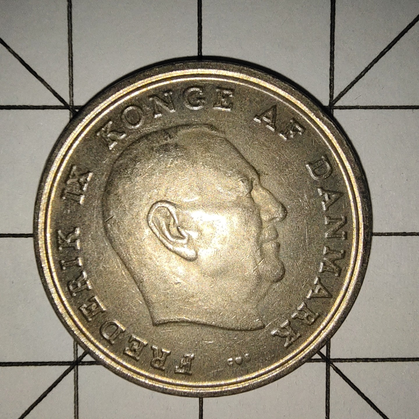 收藏之家世界硬币新年场(捡漏，无押金，无佣金，全场满20包邮，偏远地区除外) 丹麦1克朗1970年