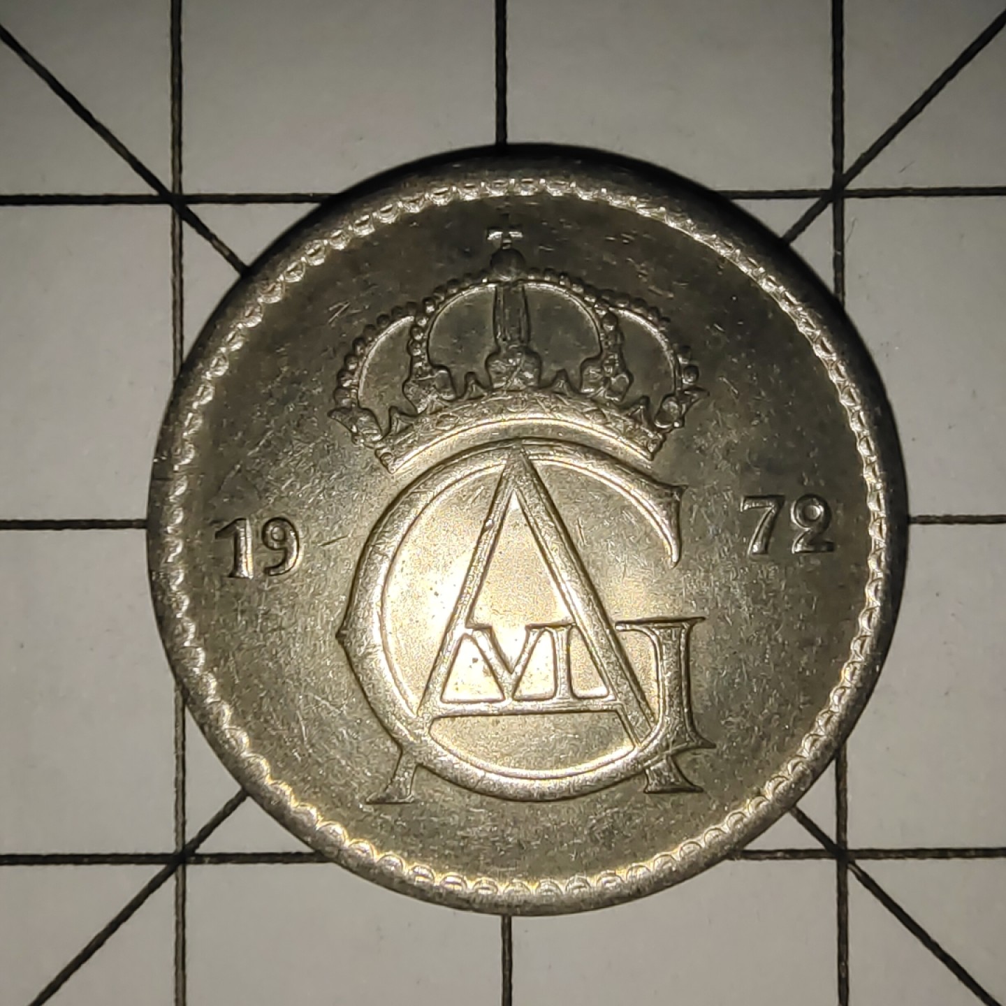 收藏之家世界硬币新年场(捡漏，无押金，无佣金，全场满20包邮，偏远地区除外) 瑞典50欧尔1972年