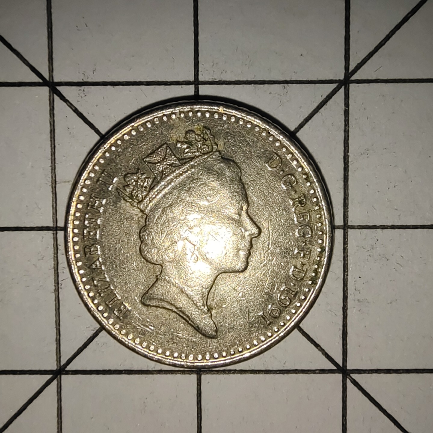 收藏之家世界硬币新年场(捡漏，无押金，无佣金，全场满20包邮，偏远地区除外) 英国5便士1991年