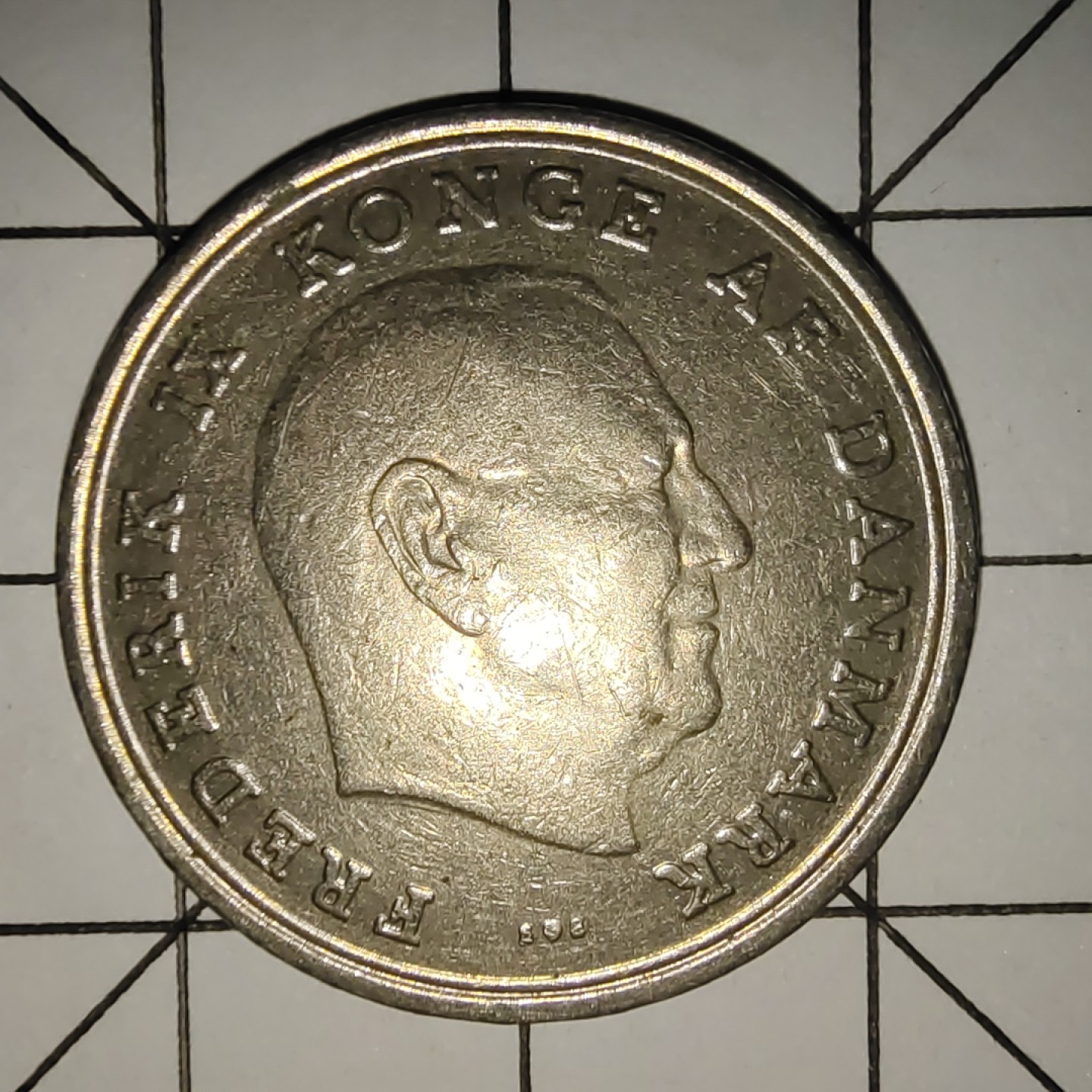 收藏之家世界硬币新年场(捡漏，无押金，无佣金，全场满20包邮，偏远地区除外) 丹麦1克朗1972年