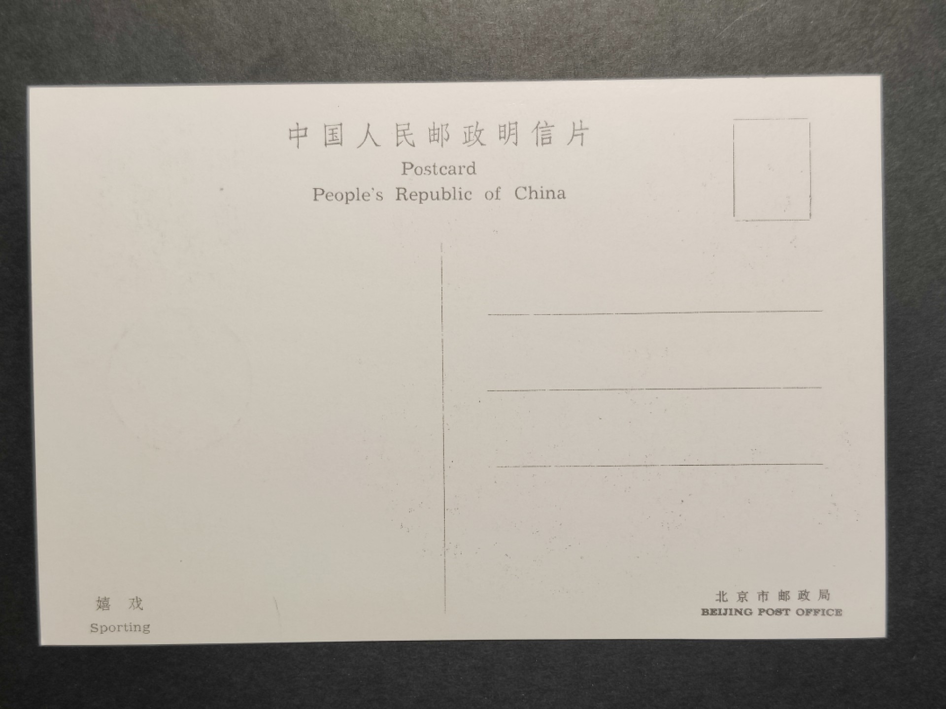 洪涛臻品批发群  精选邮票限时拍卖第一百九十一期 T106大熊猫 全套4枚 极限明信片