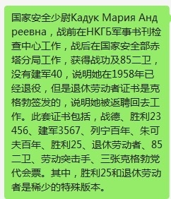 大猫徽章拍卖第215期  苏联85二卫套