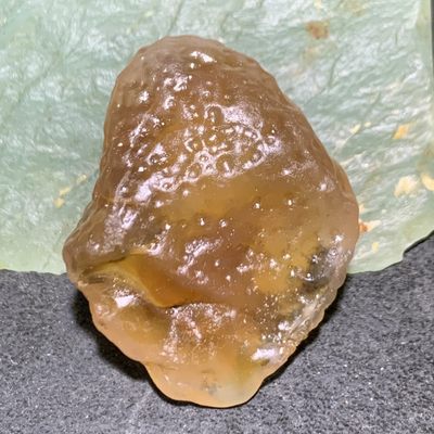 放福利！精美天然戈壁糖心玛瑙原石一颗， - 放福利！精美天然戈壁糖心玛瑙原石一颗，