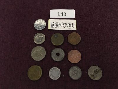 硬币6 - 外国硬币10枚L43