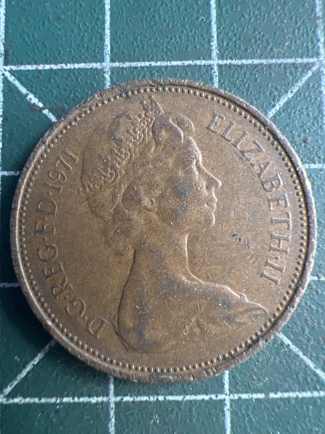 泡泡堂第215期  世界硬币（无押金，无佣金，捡漏，全场20包邮，偏远地区除外） 英国2便士