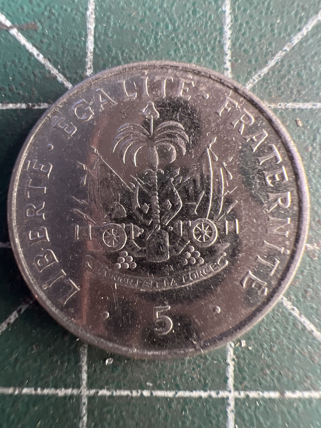 泡泡堂第237期  世界硬币邮票 （无押金，无佣金，捡漏，全场20包邮，偏远地区除外，接收代拍业务） 海地5生丁