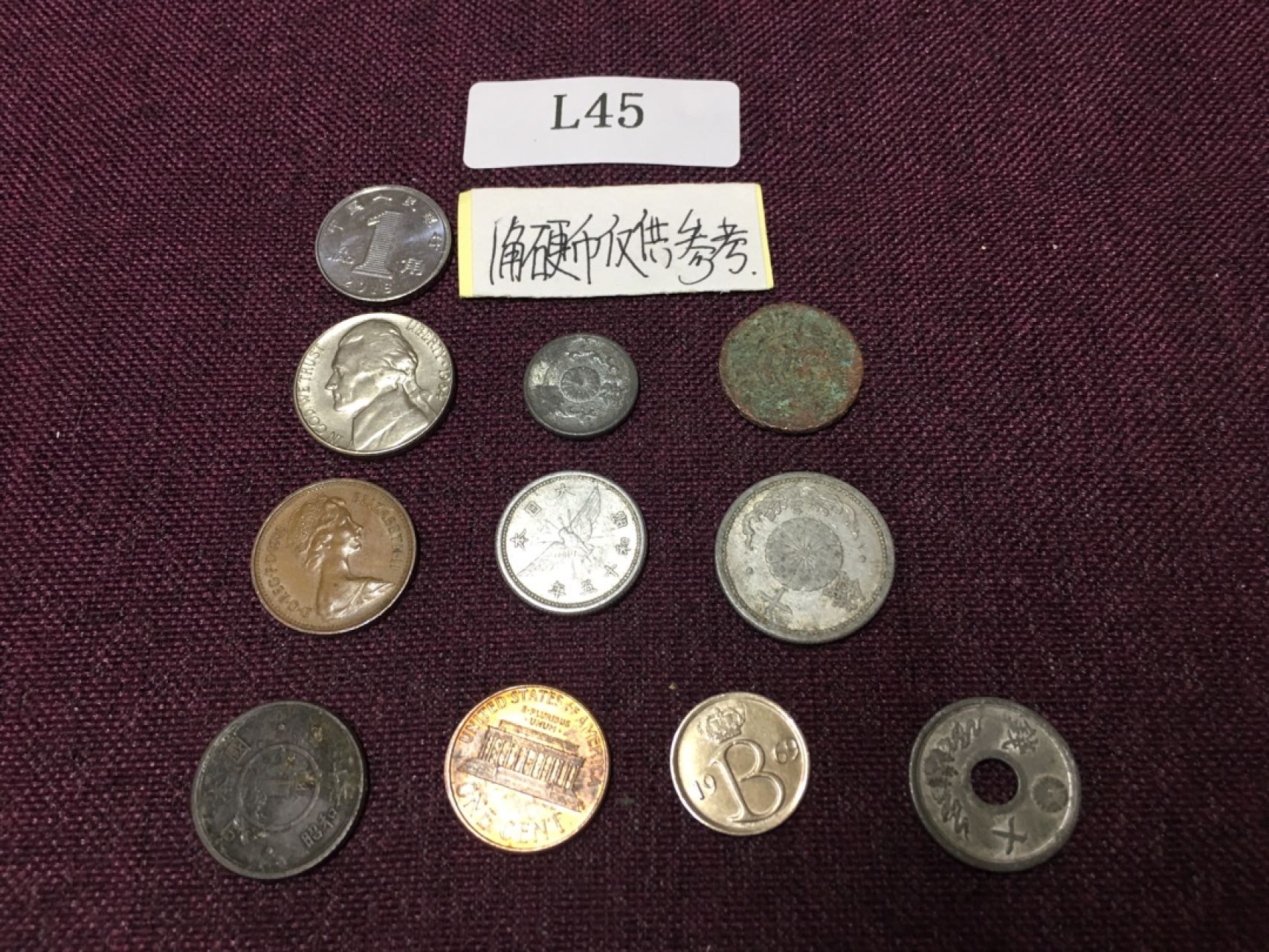 硬币6 外国硬币10枚L45