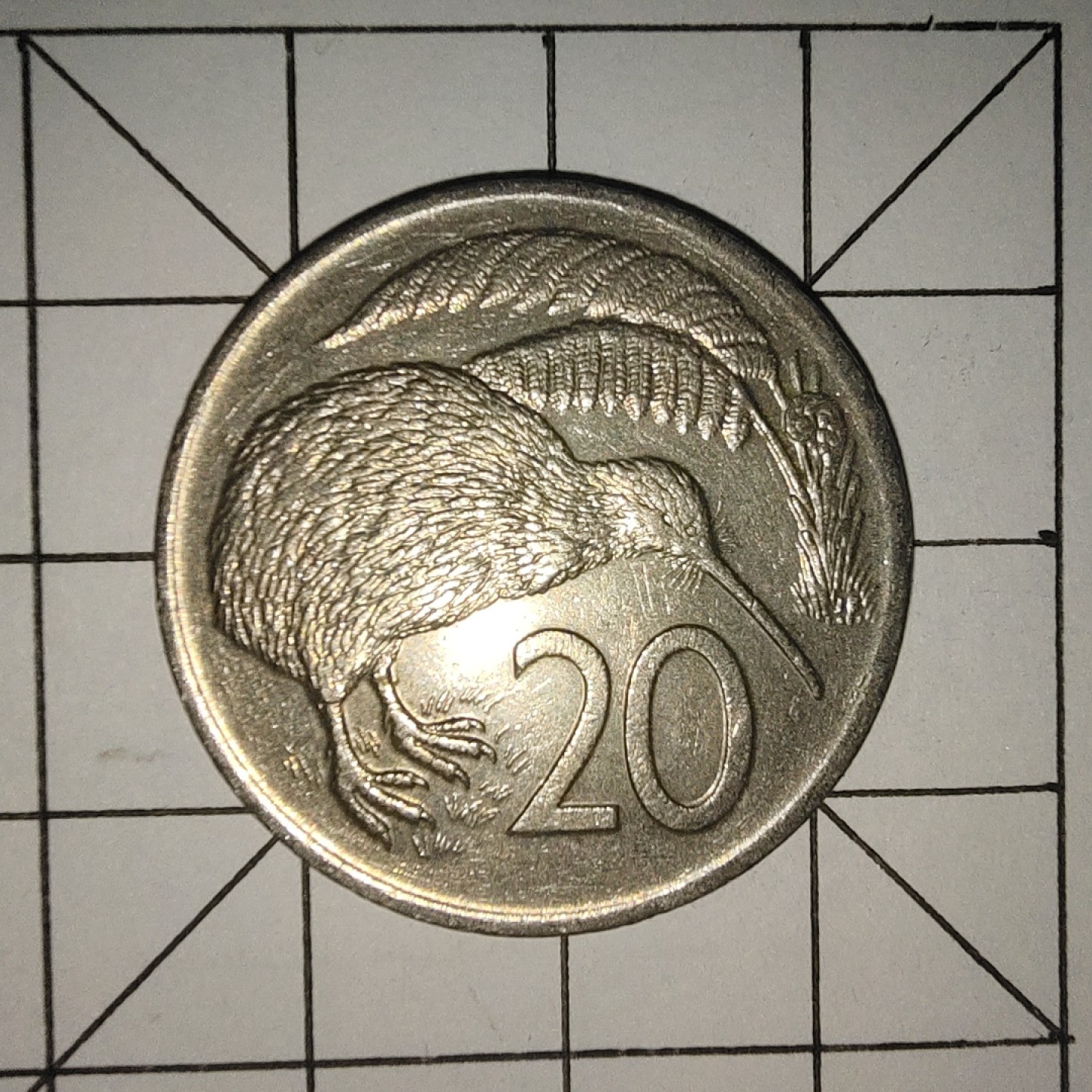 收藏之家世界硬币新年场(捡漏，无押金，无佣金，全场满20包邮，偏远地区除外) 新西兰20分1976年