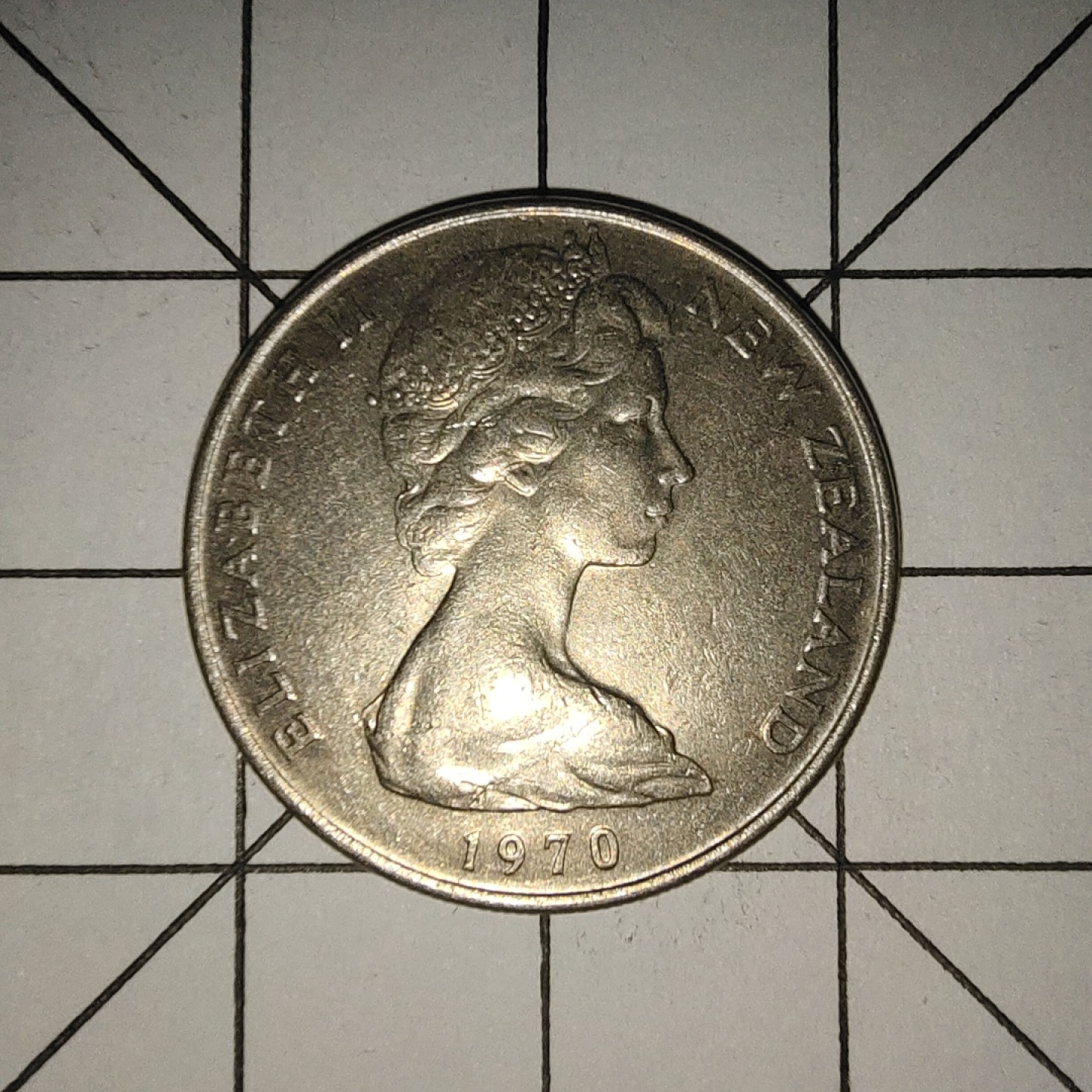 收藏之家世界硬币新年场(捡漏，无押金，无佣金，全场满20包邮，偏远地区除外) 新西兰10分1970年