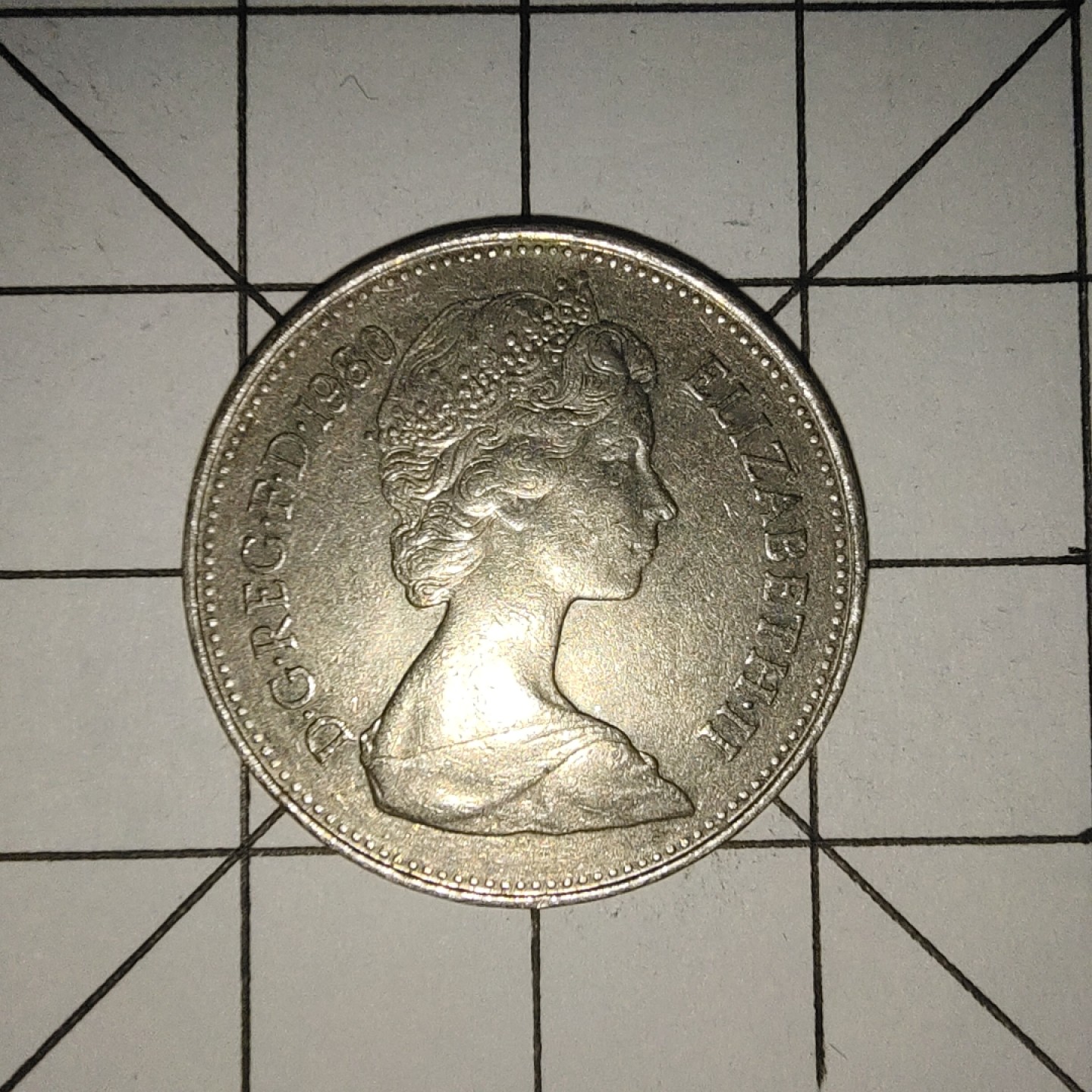 收藏之家世界硬币新年场(捡漏，无押金，无佣金，全场满20包邮，偏远地区除外) 英国5便士1980年