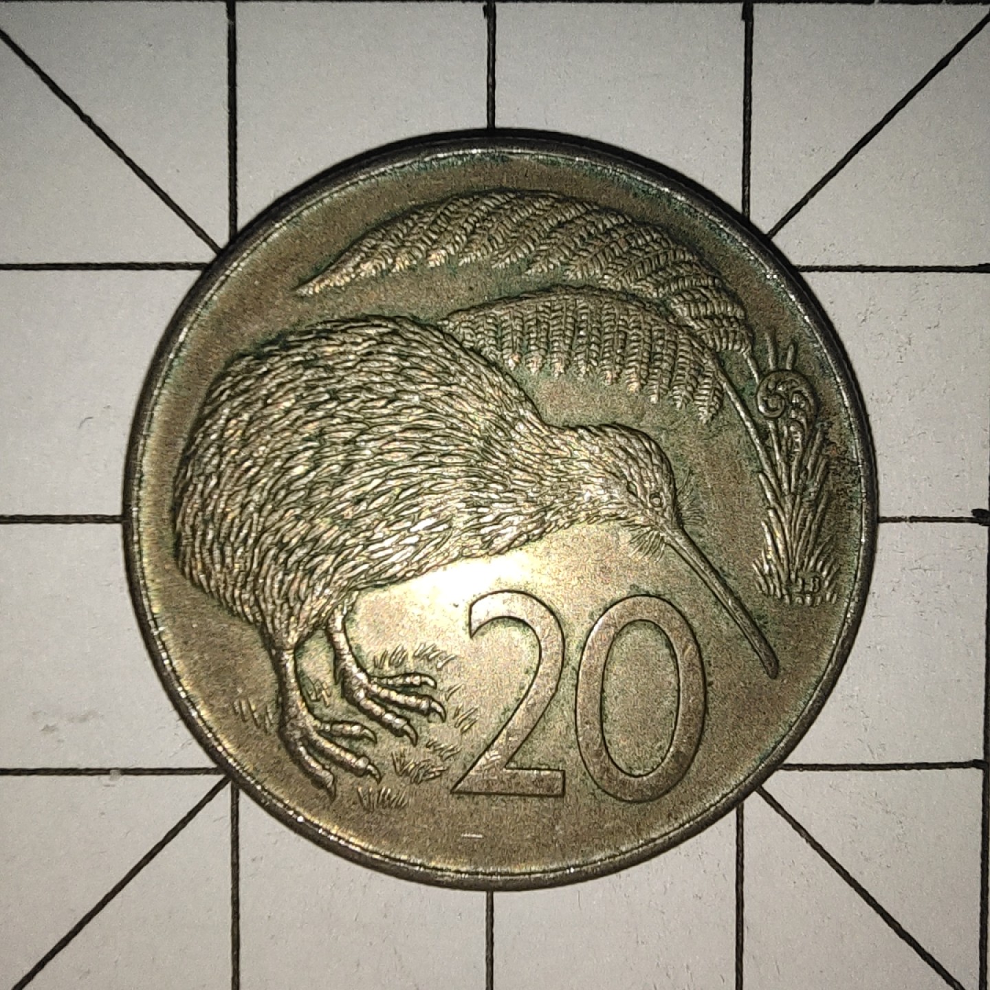 收藏之家世界硬币新年场(捡漏，无押金，无佣金，全场满20包邮，偏远地区除外) 新西兰20分1982年