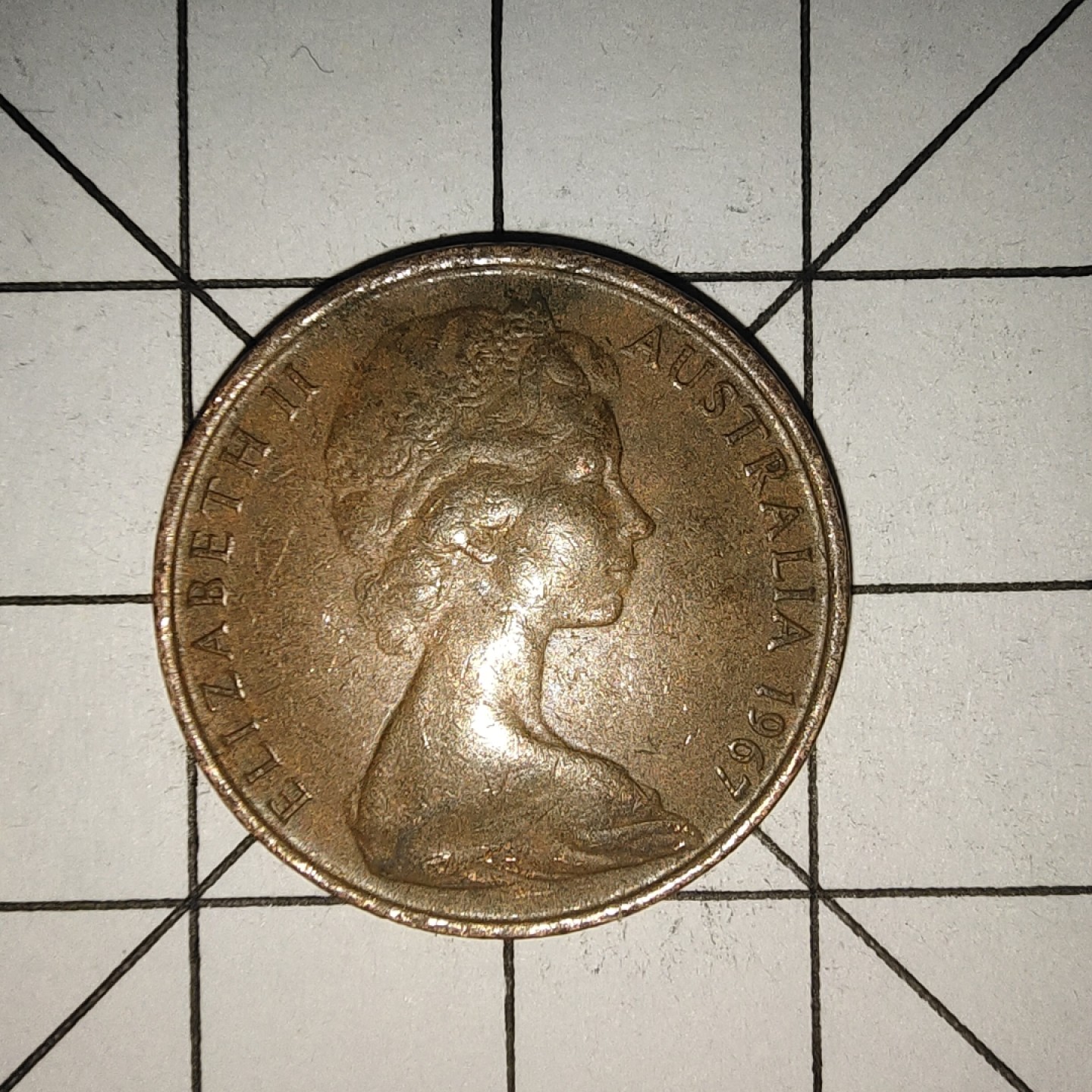 收藏之家世界硬币新年场(捡漏，无押金，无佣金，全场满20包邮，偏远地区除外) 澳大利亚2分1967年