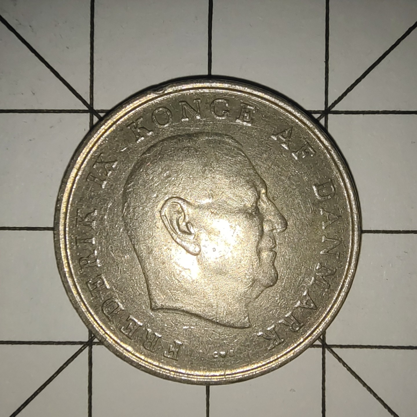 收藏之家世界硬币新年场(捡漏，无押金，无佣金，全场满20包邮，偏远地区除外) 丹麦1克朗1962年