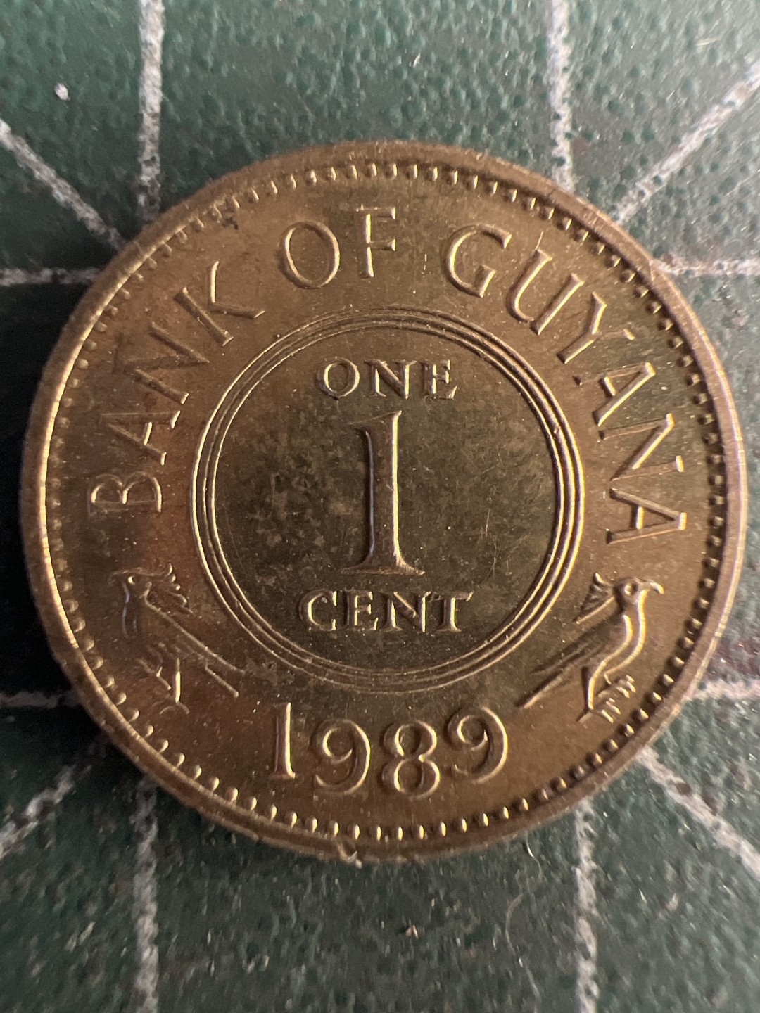 泡泡堂第215期  世界硬币（无押金，无佣金，捡漏，全场20包邮，偏远地区除外） 圭亚那一分