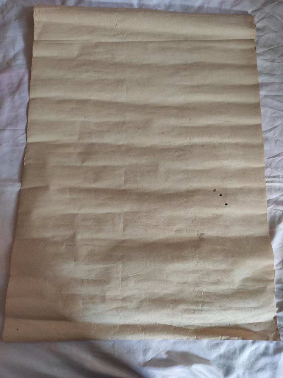文革宣传画（采棉生产彩绘图）全品,保真保老,尺寸:两开,少见