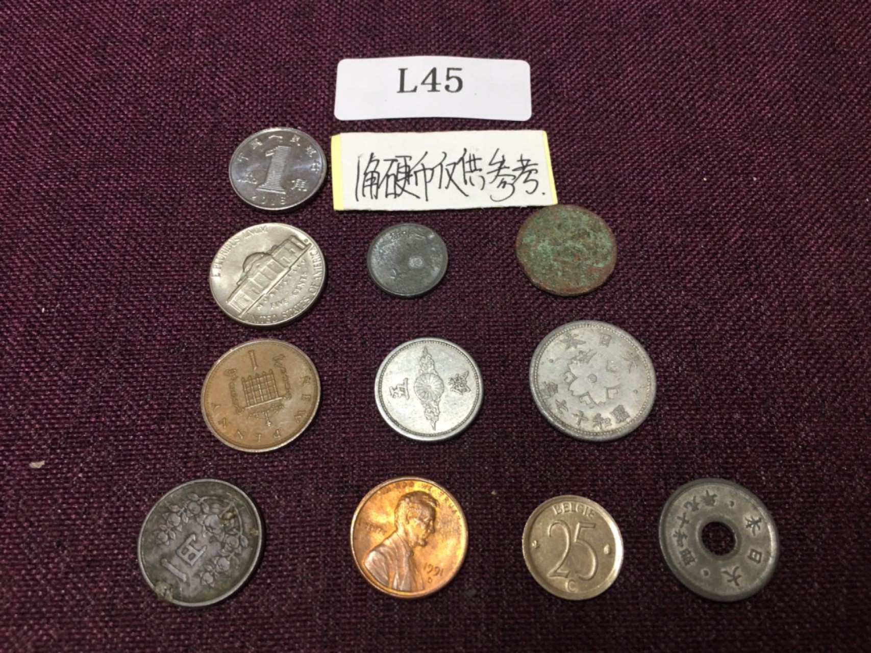 硬币6 外国硬币10枚L45