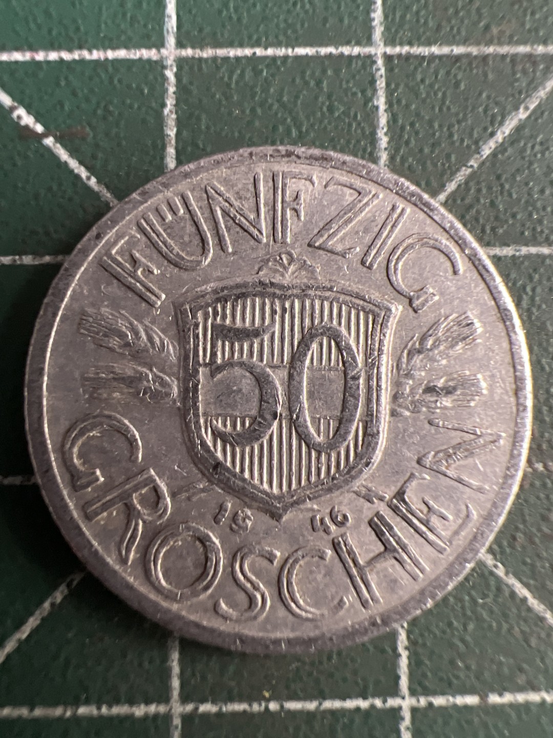 泡泡堂第215期  世界硬币（无押金，无佣金，捡漏，全场20包邮，偏远地区除外） 奥地利50格罗申