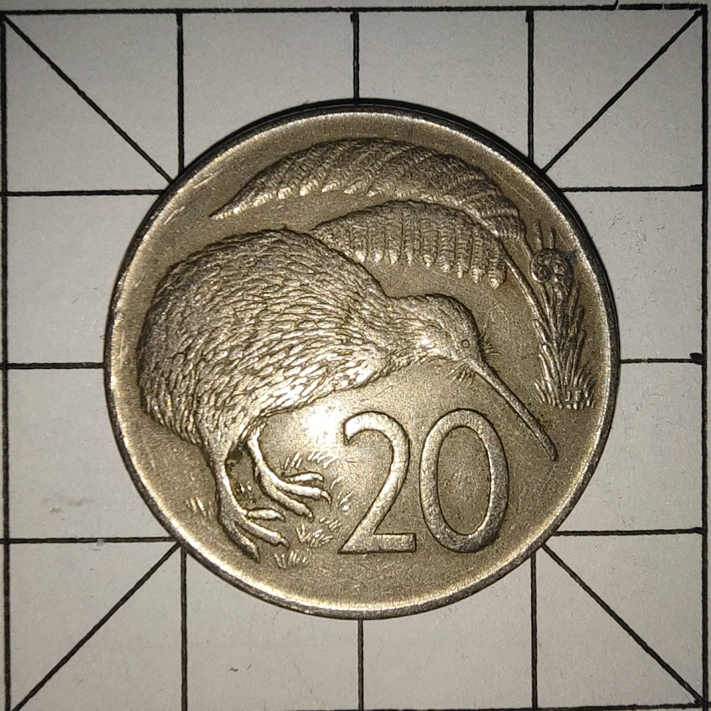 收藏之家世界硬币新年场(捡漏，无押金，无佣金，全场满20包邮，偏远地区除外) 新西兰20分1969年