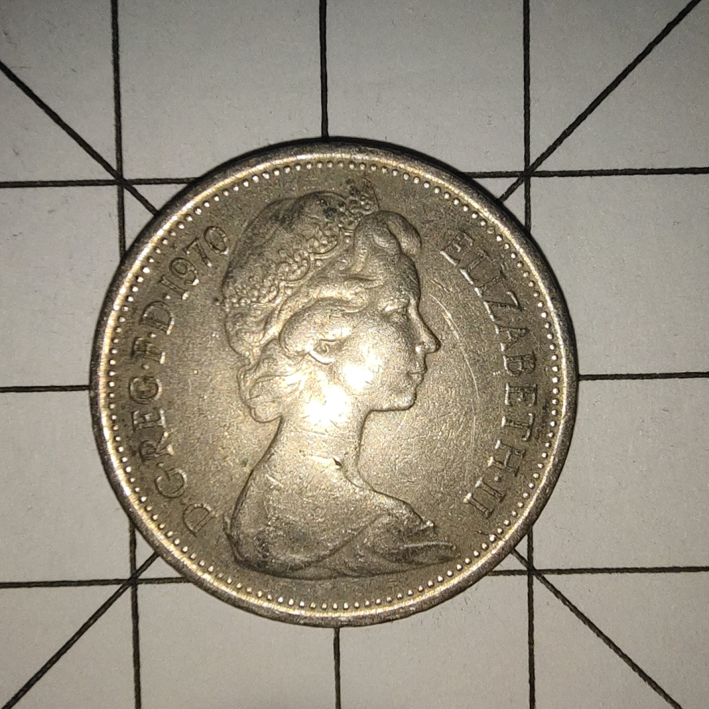 收藏之家世界硬币新年场(捡漏，无押金，无佣金，全场满20包邮，偏远地区除外) 英国5便士1970年