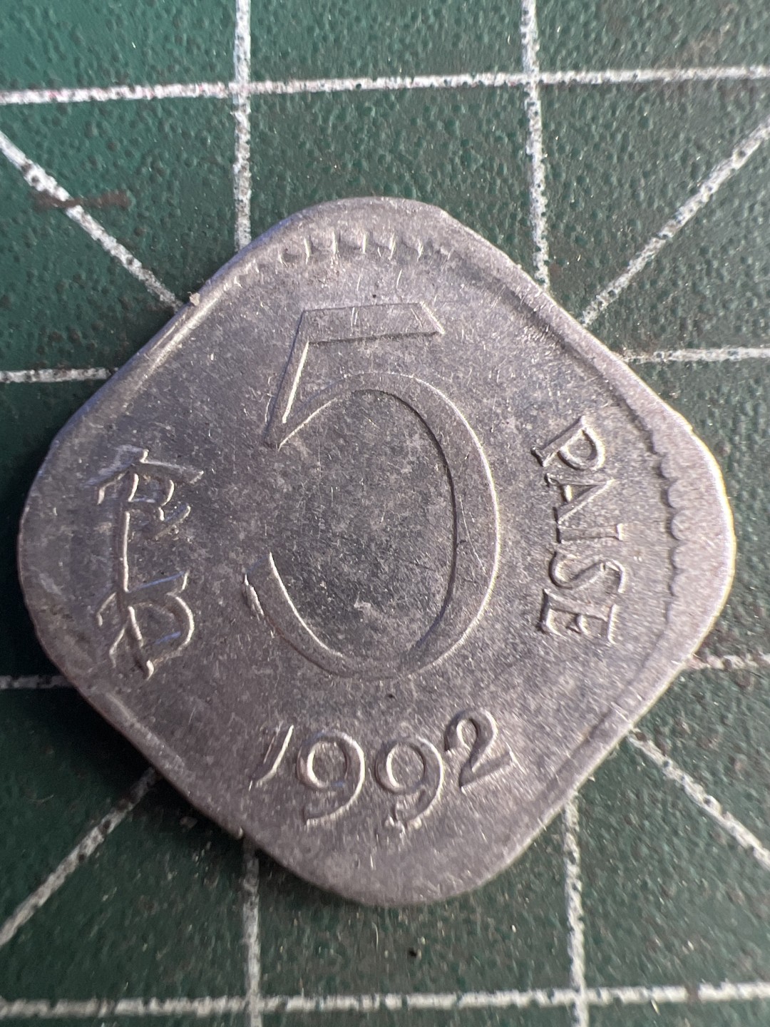 泡泡堂第215期  世界硬币（无押金，无佣金，捡漏，全场20包邮，偏远地区除外） 印度5派沙