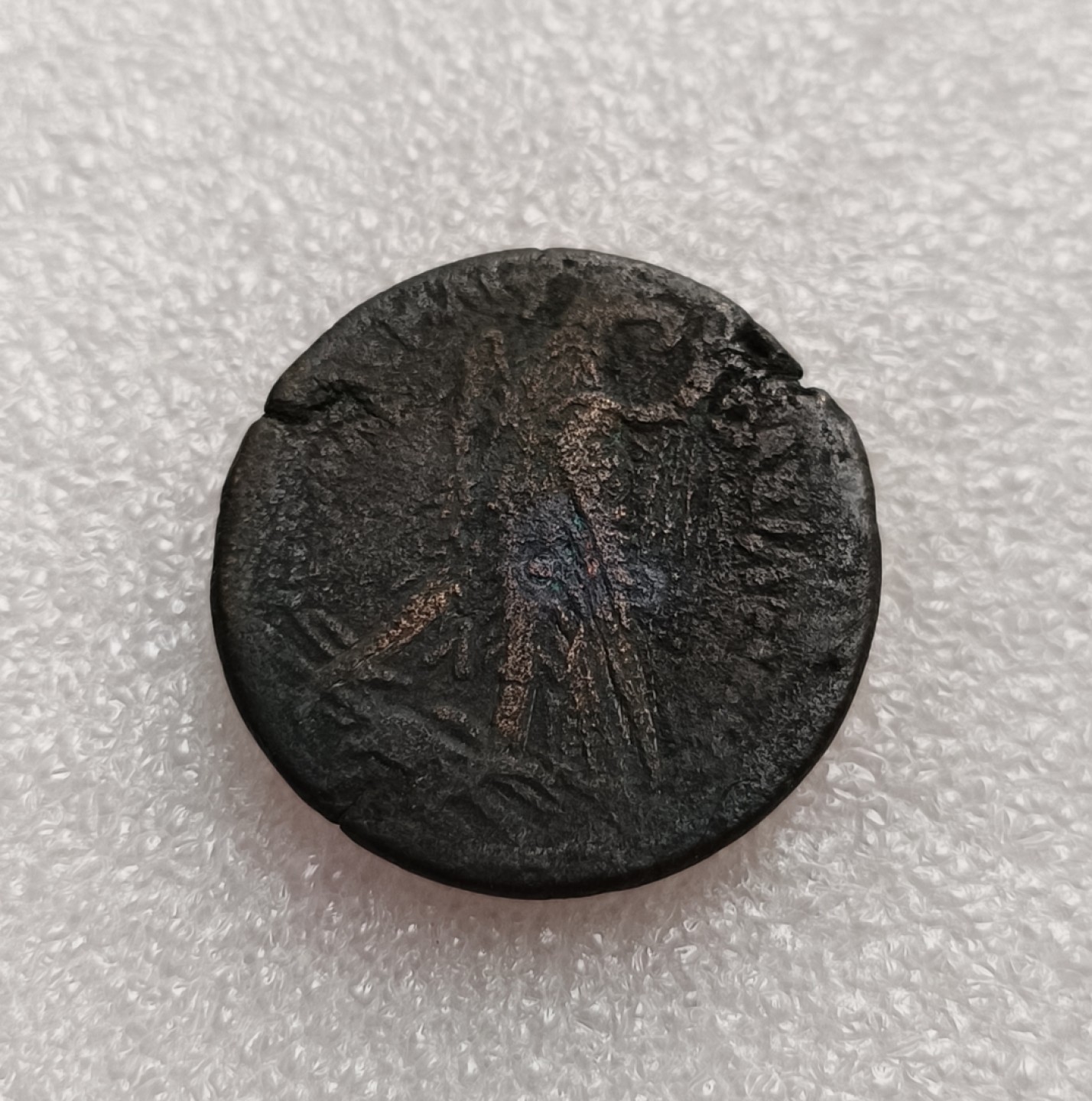 瓶子🏺第78期拍卖会 古希腊托勒密宙斯大铜币单鹰30毫米21.9克