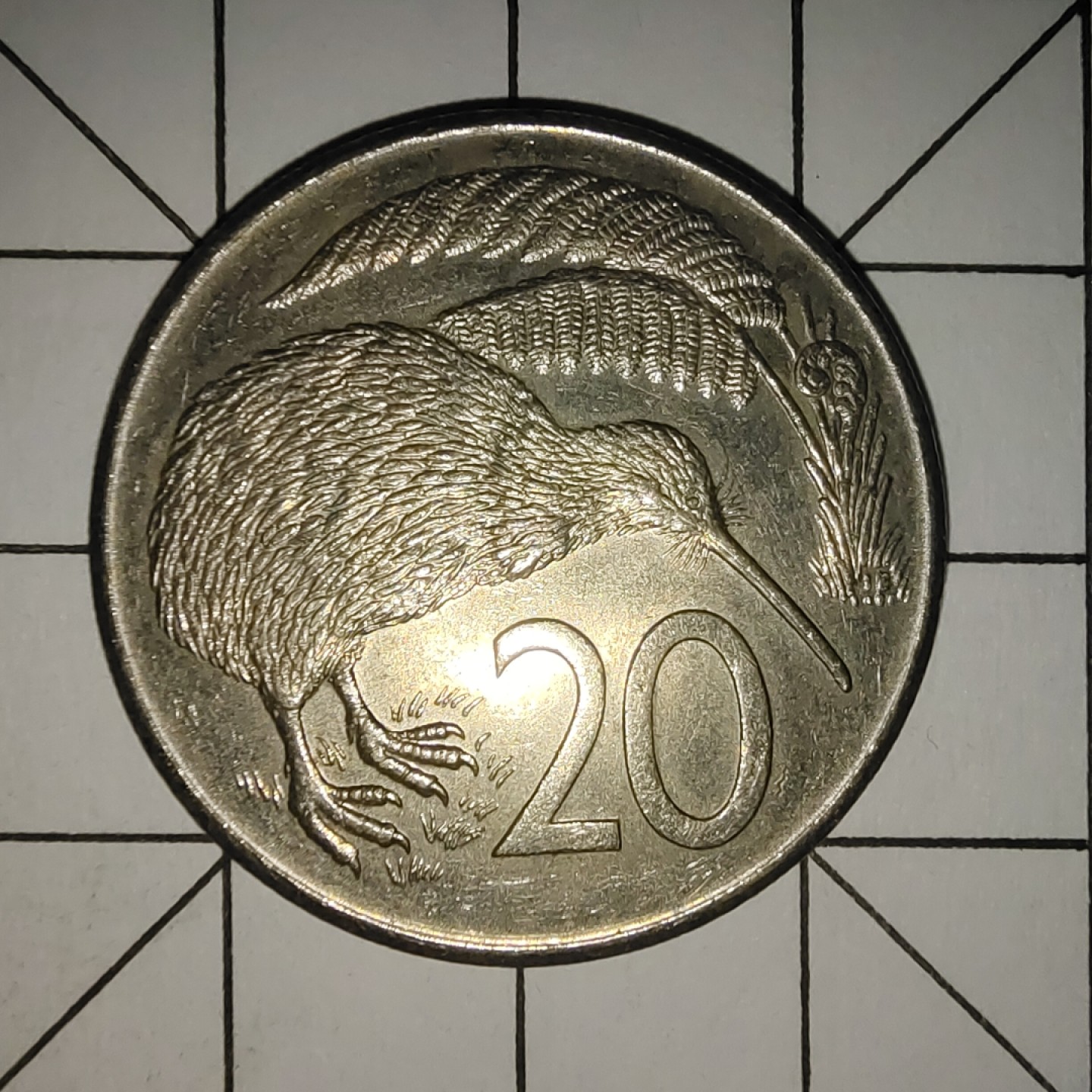 收藏之家世界硬币新年场(捡漏，无押金，无佣金，全场满20包邮，偏远地区除外) 新西兰20分几维鸟1981年