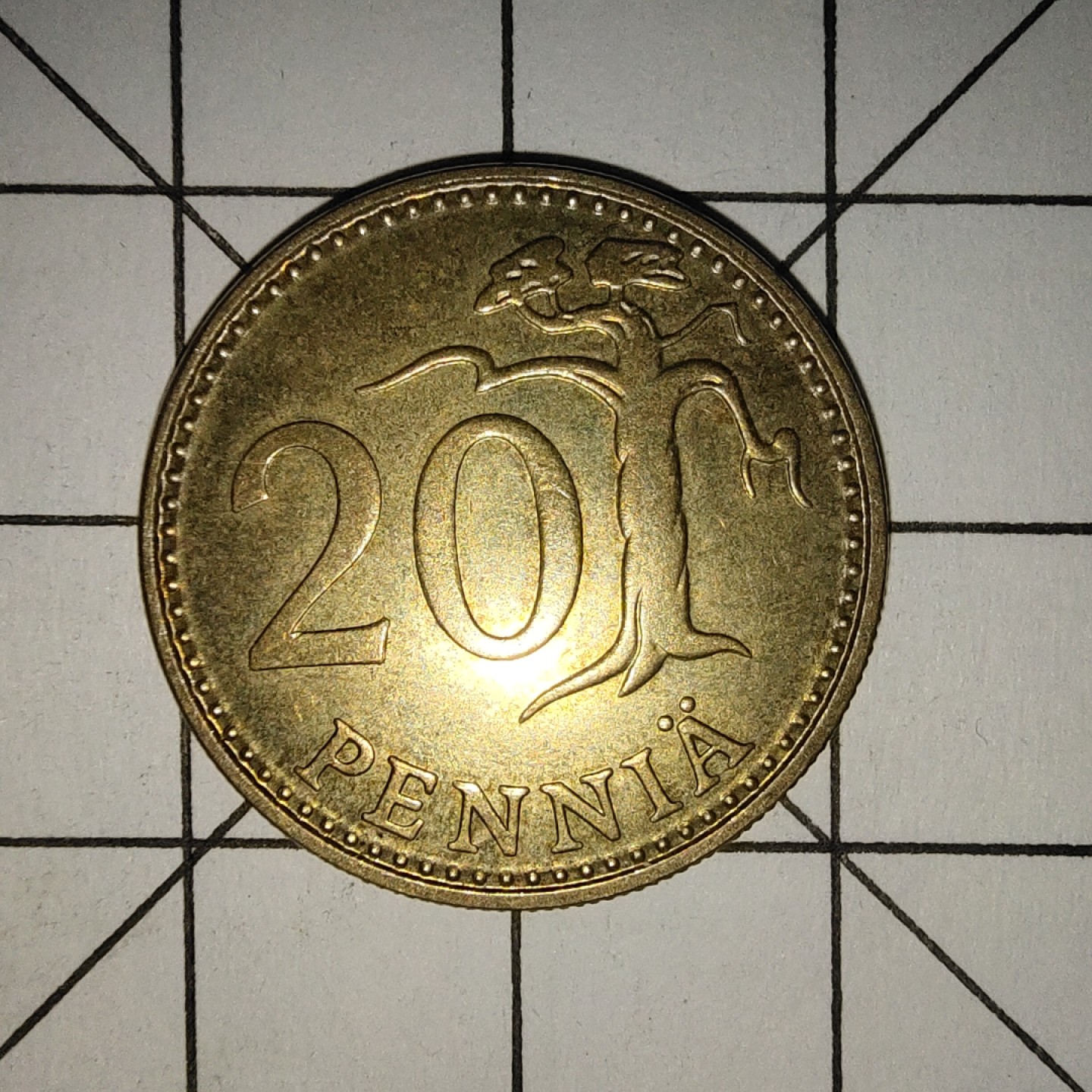 收藏之家世界硬币新年场(捡漏，无押金，无佣金，全场满20包邮，偏远地区除外) 芬兰20芬尼1987年