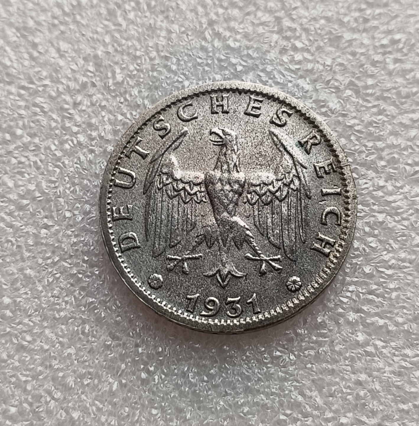 瓶子🏺第78期拍卖会 德国魏玛1931年鹰F版3马克银币