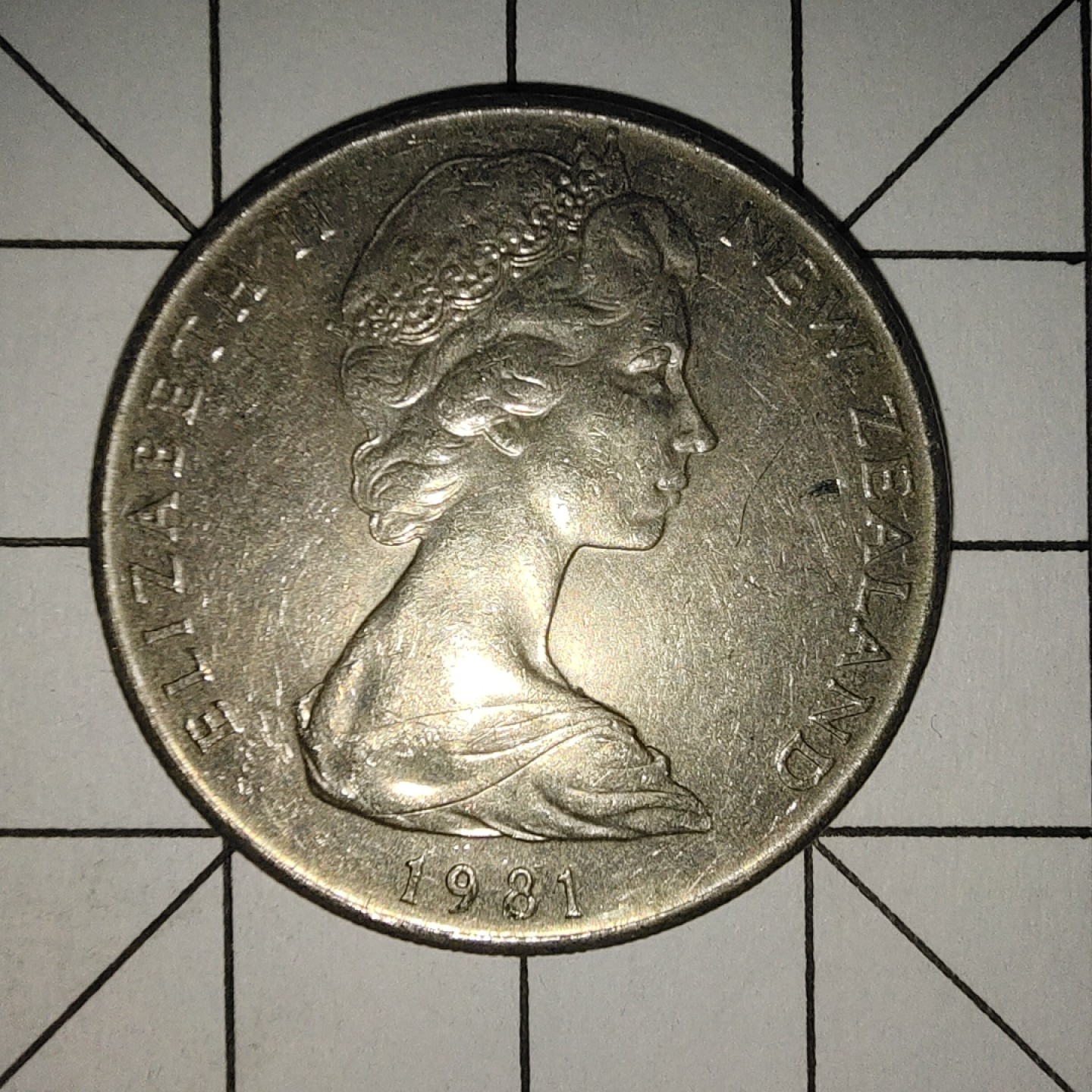 收藏之家世界硬币新年场(捡漏，无押金，无佣金，全场满20包邮，偏远地区除外) 新西兰20分几维鸟1981年