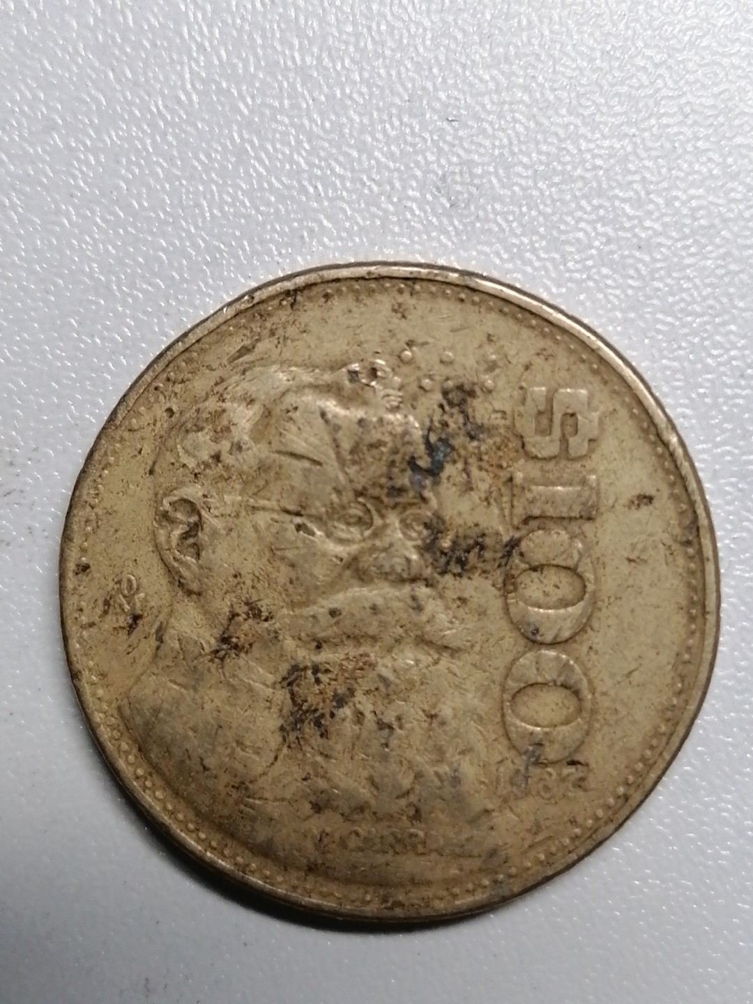 钱币专场 墨西哥100刀币