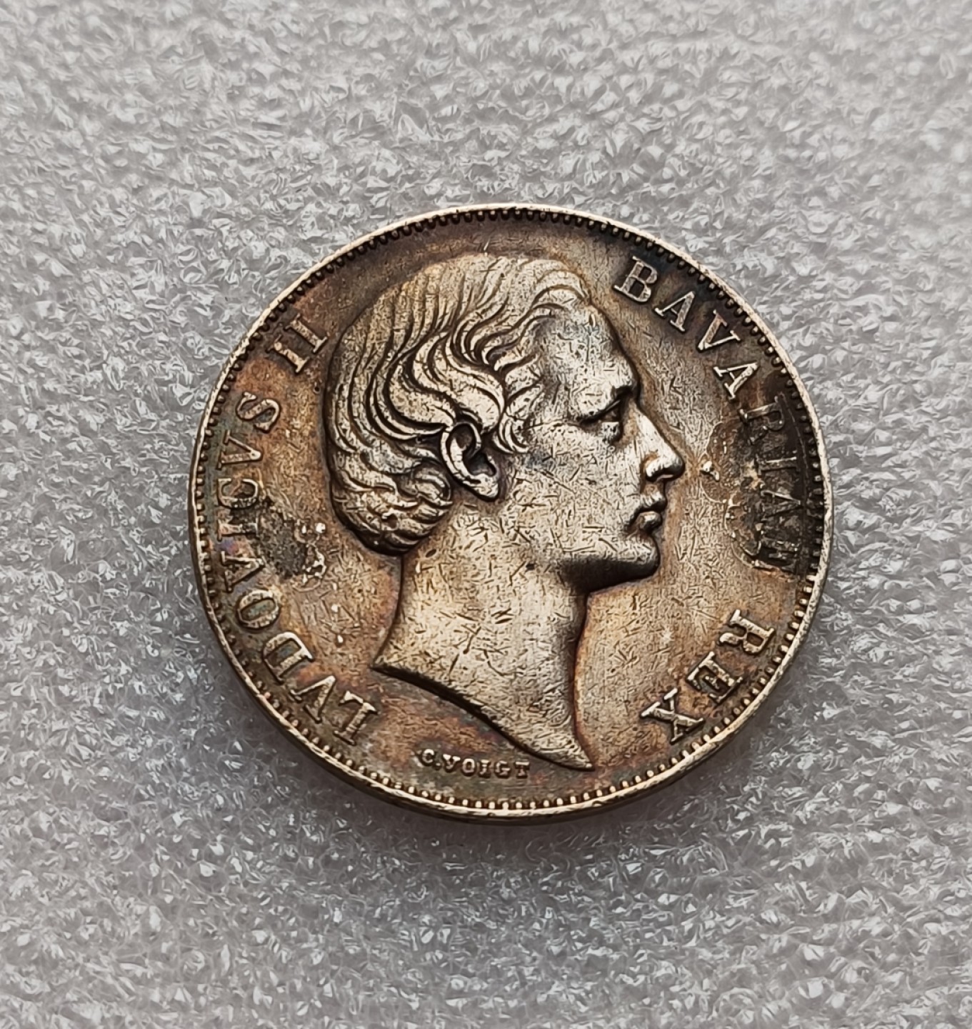 瓶子🏺第78期拍卖会 德国巴伐利亚1871年圣母抱婴1泰勒银币