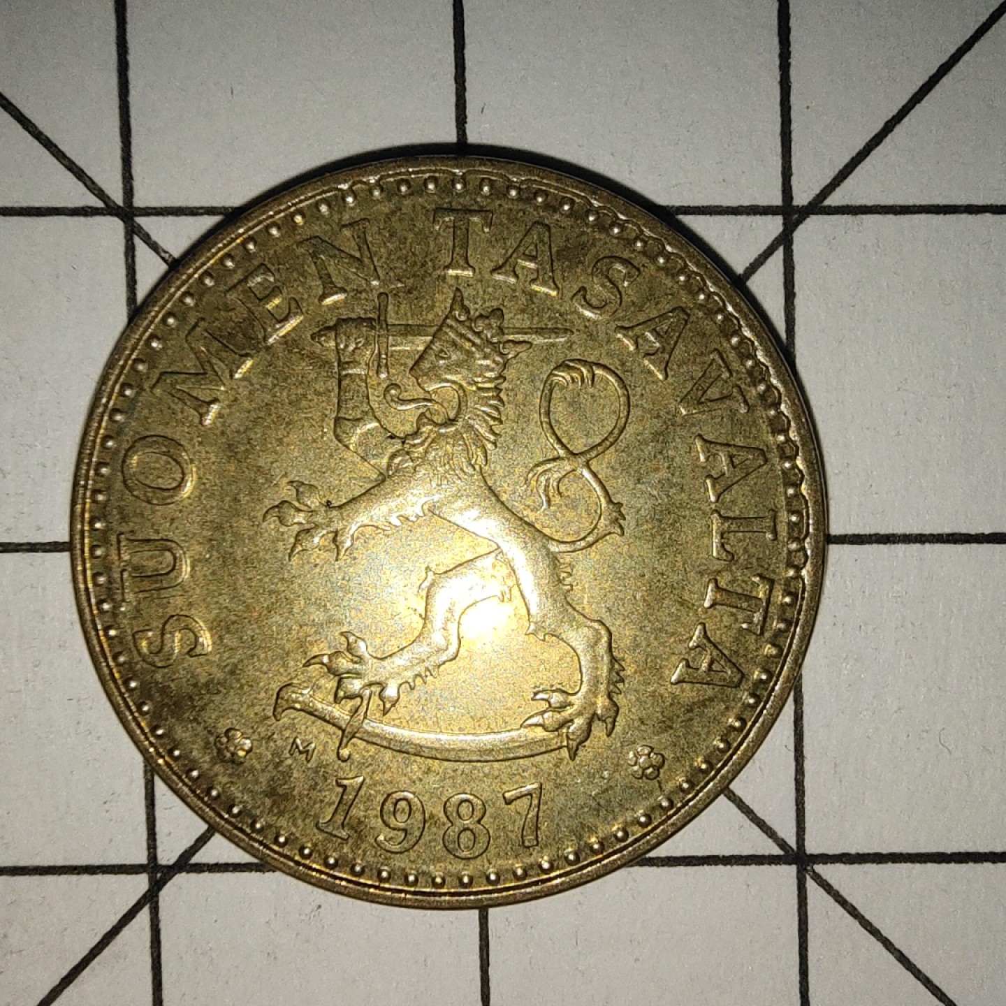 收藏之家世界硬币新年场(捡漏，无押金，无佣金，全场满20包邮，偏远地区除外) 芬兰20芬尼1987年