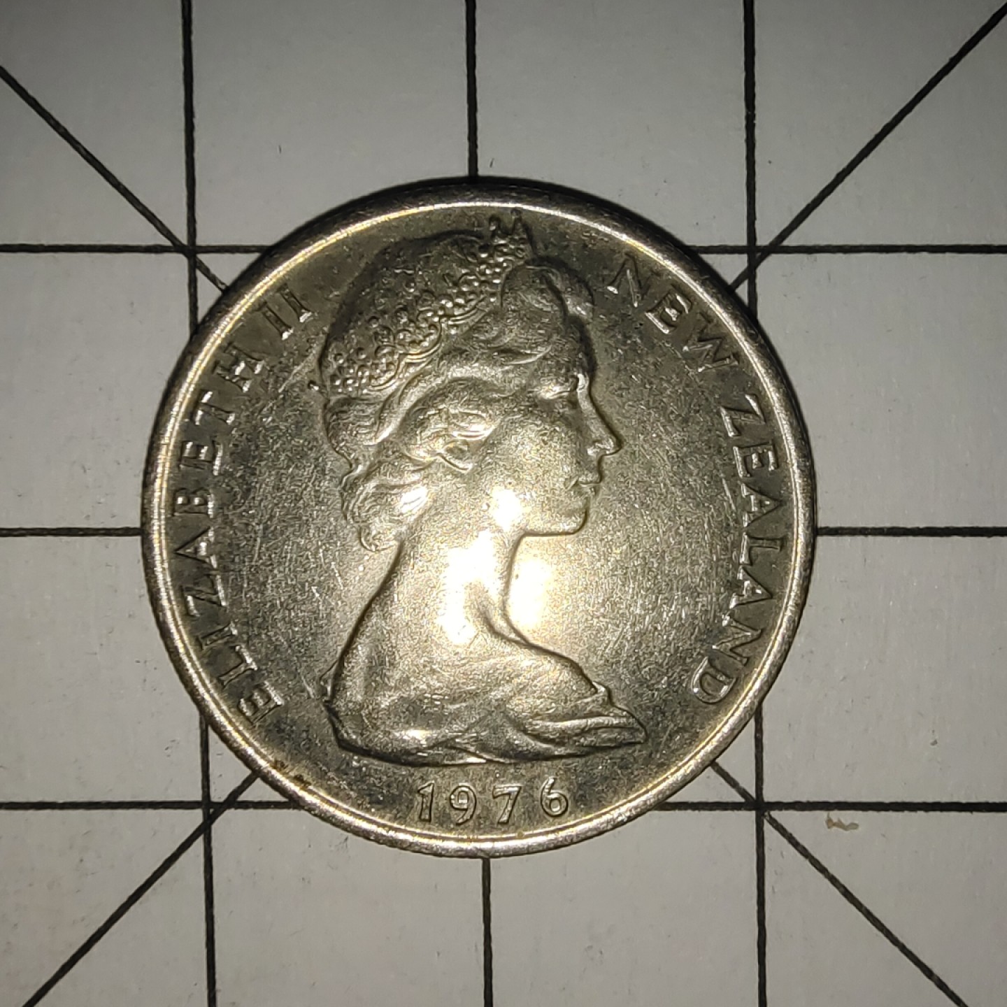 收藏之家世界硬币新年场(捡漏，无押金，无佣金，全场满20包邮，偏远地区除外) 新西兰10分1976年