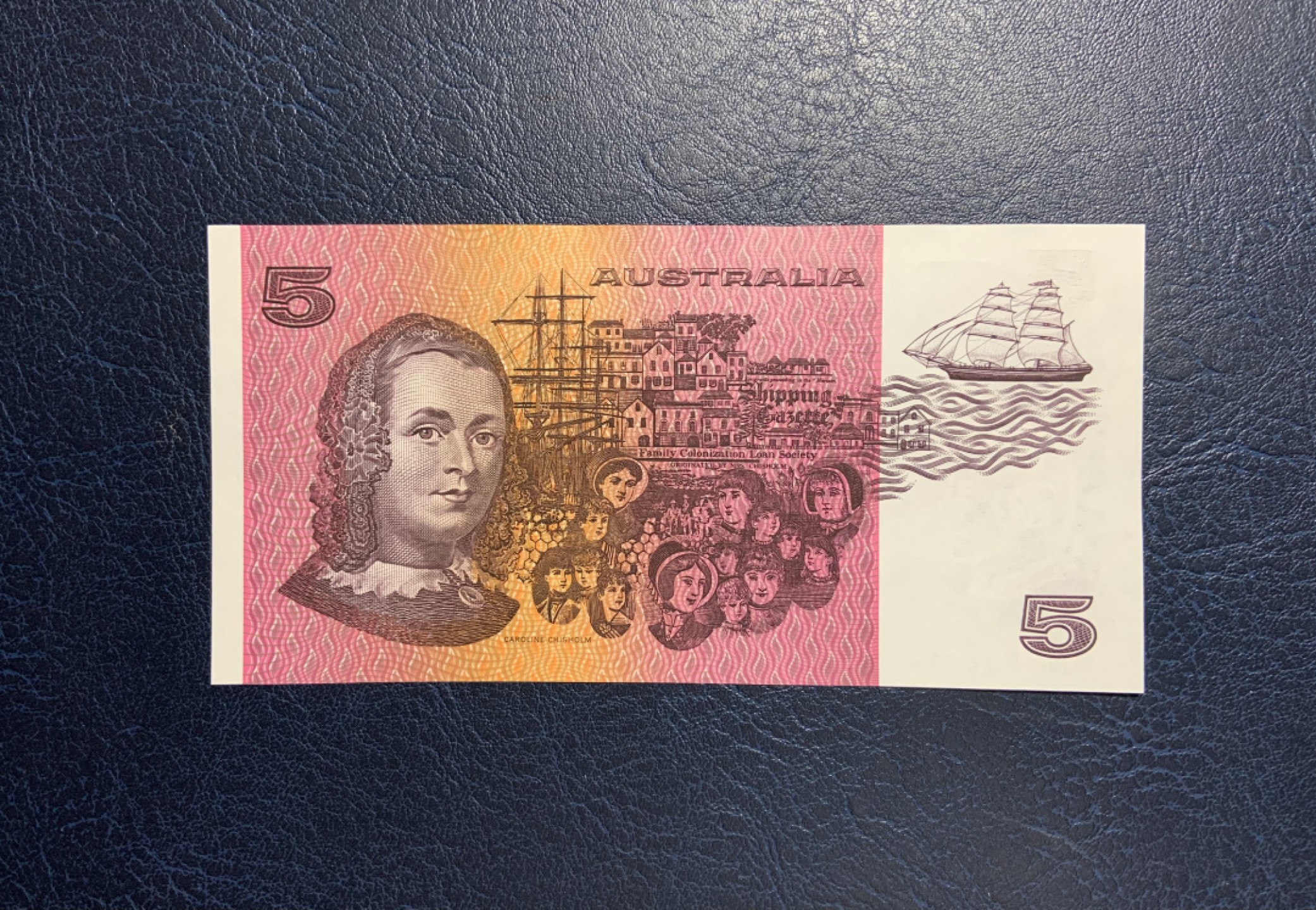 收藏联盟Quantum Auction 第231期拍卖 已更新 澳大利亚1967年5元 品相UNC 上边缘微瑕 加盖首发字样