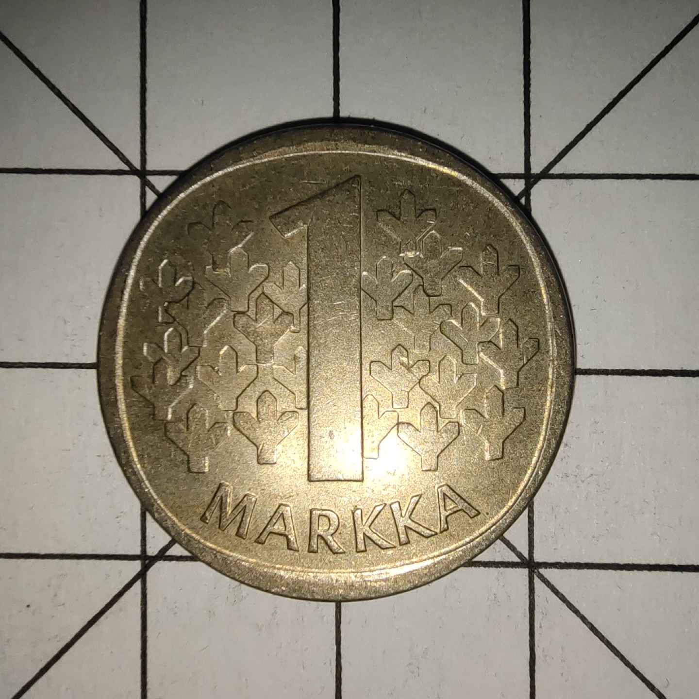 收藏之家世界硬币新年场(捡漏，无押金，无佣金，全场满20包邮，偏远地区除外) 芬兰1马克1984年