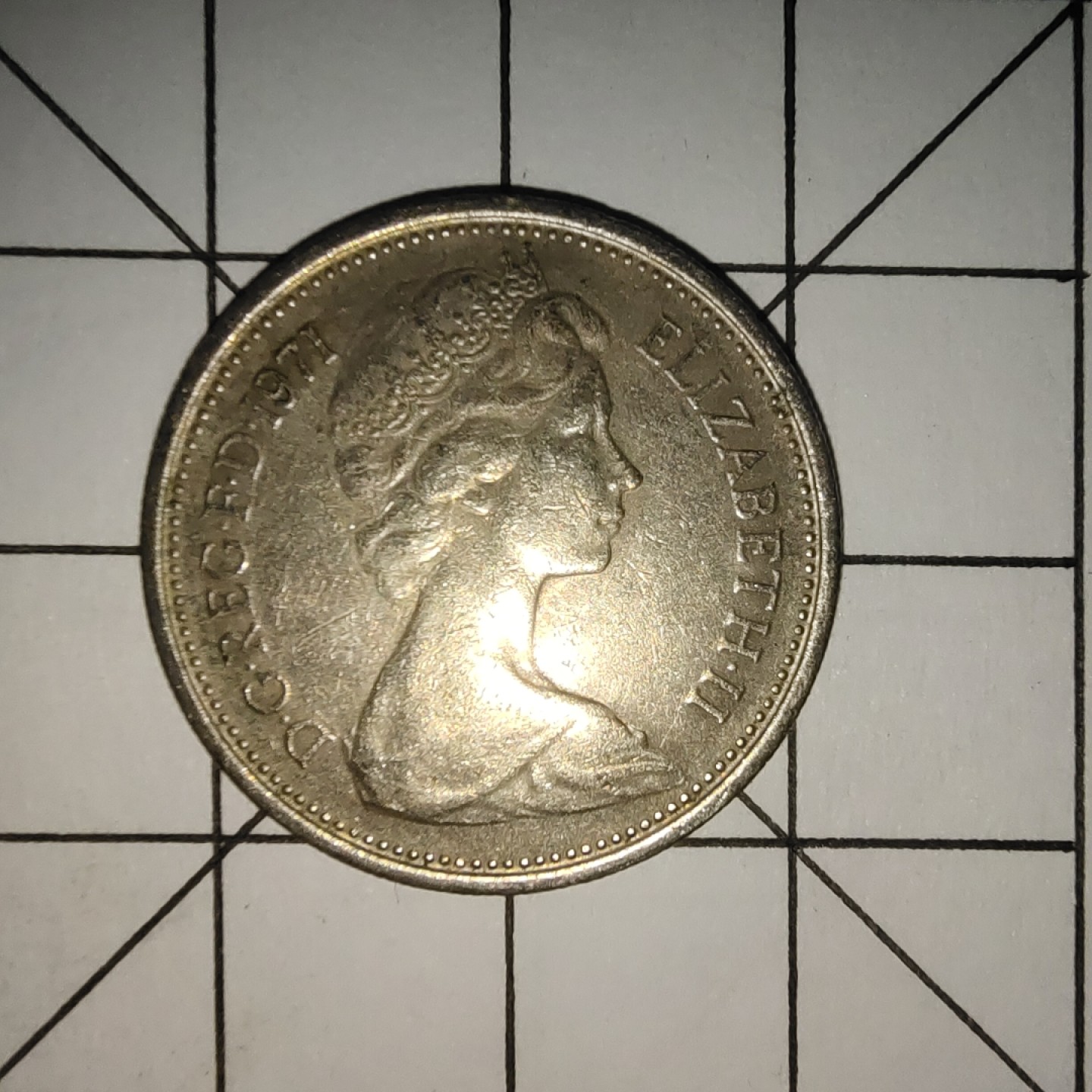 收藏之家世界硬币新年场(捡漏，无押金，无佣金，全场满20包邮，偏远地区除外) 英国5便士1971年